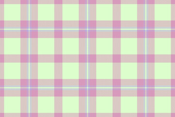 Pastel pink and lime green plaid pattern.  Subtle texture, perfect for backgrounds, textiles, or wrapping paper.  Soft and calming aesthetic. Ideal for feminine designs or spring themes.