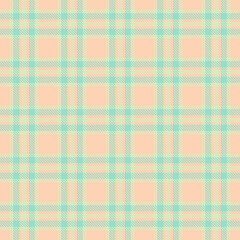 Africa vector fabric textile, italian check background plaid. 30s tartan seamless pattern texture in light and teal colors.