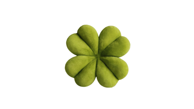 Vibrant green clover symbolizes luck and good fortune, perfect for celebratory designs and positive themes. - Powered by Adobe