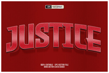 TEXT EFFECT JUSTICE