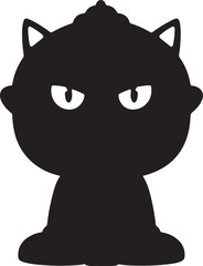  EchoSiren in silhouette image white background.