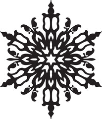 Intricate Circular Mandala Laser Cut Design 