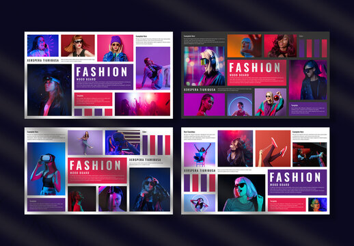 Fashion Mood Board Template
