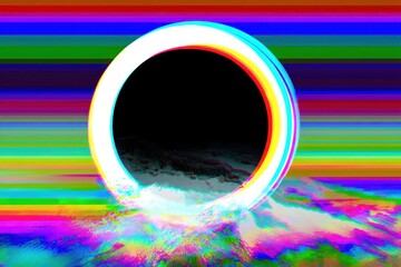 abstract rainbow background