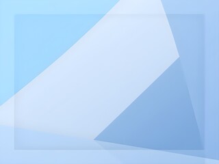 Modern Abstract Background with Geometric Shapes in Blue and Gray Tones – Clean 4K Design for Business or Presentation Use (AI Generated)