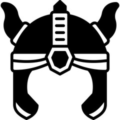 Helmet Solid Icon