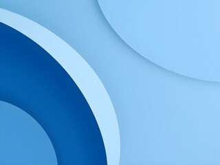 Modern Abstract Background with Geometric Shapes in Blue and Gray Tones – Clean 4K Design for Business or Presentation Use (AI Generated)