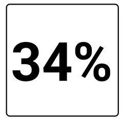 34% percent and discount black color frame