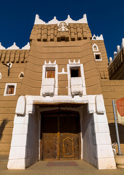 Emarah palace in aba alsaud historical area, Najran Province, Najran, Saudi Arabia