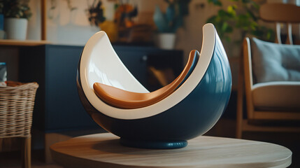 Elegant vase positioned on a table showcasing simple yet sophisticated decor for any room