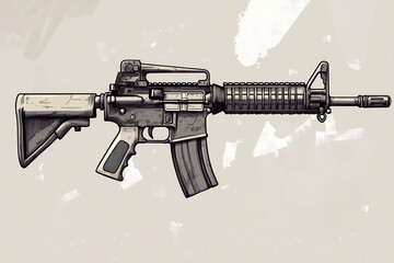 Rifle weapon