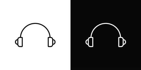 Ear muffs icon for template logo, vector designs.