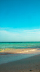 Tropical Beach Seascape with Turquoise Water