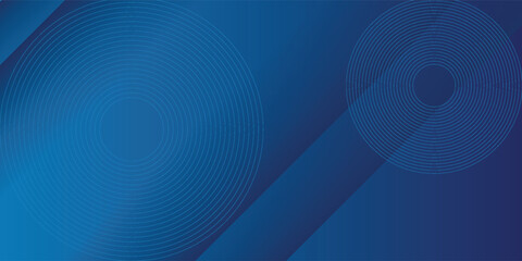 Bright blue dynamic abstract vector background with diagonal lines. 3d cover of business presentation banner for sale event night party. Fast moving soft circle wave line stripe decoration