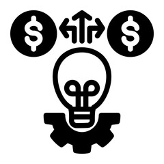 Innovation Solution Flexibility Icon from Business Opportunity Collection (Mixed Style)