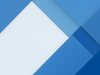 Modern Abstract Background with Geometric Shapes in Blue and Gray Tones – Clean 4K Design for Business or Presentation Use (AI Generated)