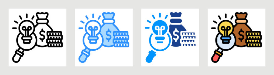 Financial Insight Collection Set Multiple Style