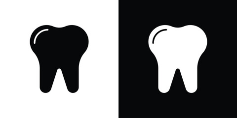 Teeth icon, logo elements of graphic designs