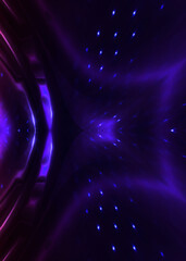Abstract bright neon background scene with rays, spotlights, multi-colored background.
