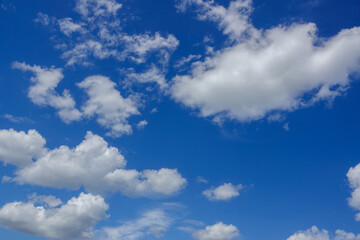 blue sky background with white clouds