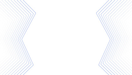 Abstract Zigzag Shape, Geometric Pattern, Lines Element, Pale Blue Color, Style on Transparent Background