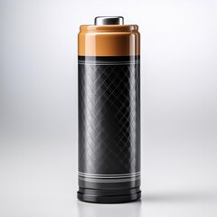 battery on white background