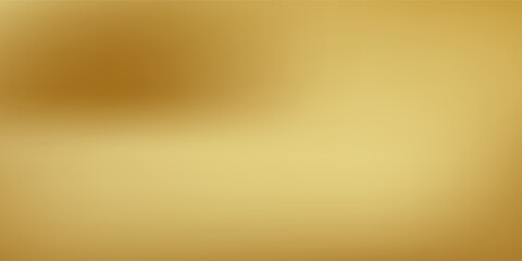 Gold gradient background texture metallic. Golden gradient blurry soft smooth motion bright shine. EPS Vector Illustration