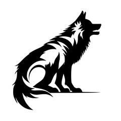 wolf vector illustration