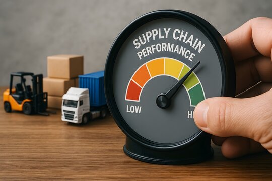 Supply chain performance management indicator for logistics and distribution