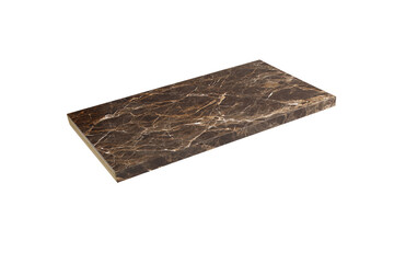 Fototapeta premium a marble board with a brown and white marble pattern