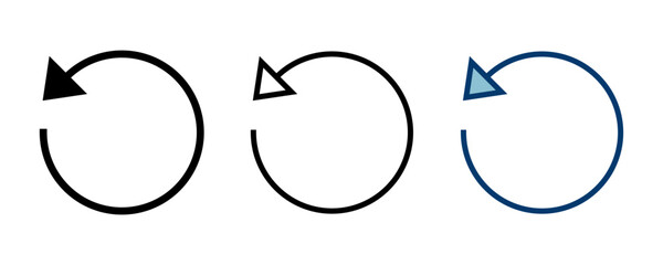 Refresh icon vector isolated on white background. Reload icon vector. Update icon. convert icon