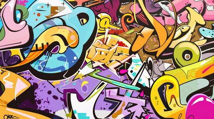 Edgy Graffiti Backgrounds for Urban Branding, Streetwear Designs, Youth Culture Campaigns and Alternative Art Projects