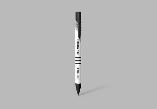 Realistic Pen Mockup