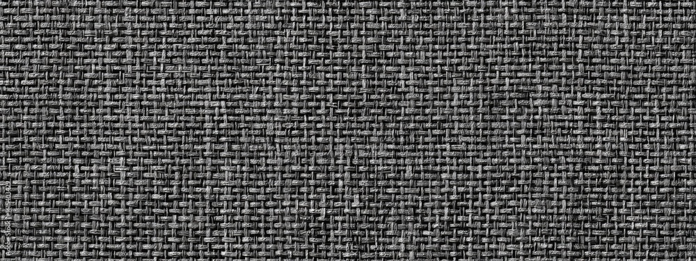 Poster textured linen fabric with minimalist design showcasing intricate weave pattern in elegant gray tone