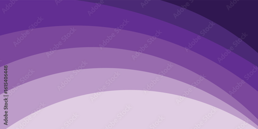 Poster purple wave element vector image for backdrop or presentation