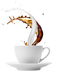 coffee and milk