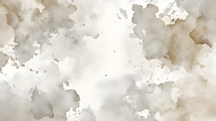 Abstract watercolor design with muted earth tones.