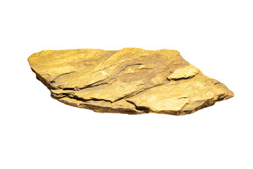 a rock is shown on a white background