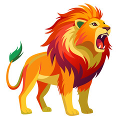 lion vector illustration