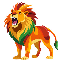 lion vector illustration