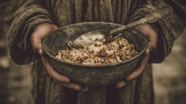 Chronic hunger and malnutrition hinder physical and cognitive development, posing serious risks to health worldwide.
