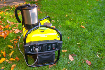 Generator on Grass: Power for Comfort in Nature