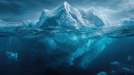 Fototapeta premium Global warming drives severe weather, sea level rise, and habitat loss, posing urgent risks to the environment and humanity. 