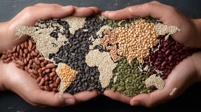 Food security struggles involve ensuring all people have reliable access to enough safe, nutritious food for a healthy and active life.
