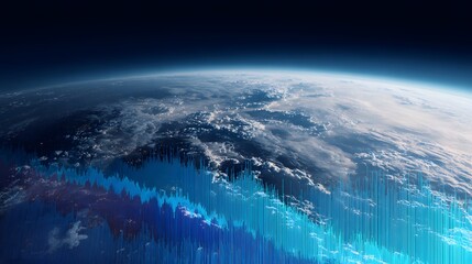 Exploring earth from space a stunning visual representation of our planet's beauty