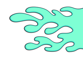 Abstract background with melting liquid pattern and with some copy space area