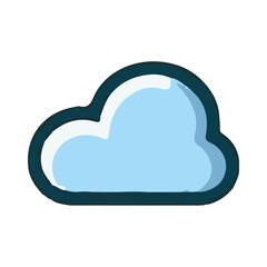 cloud illustration design