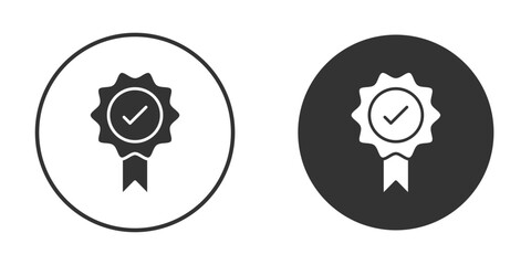 Warranty icon for website design, logo for web and apps.