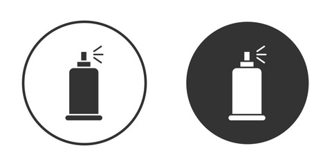 Spray can icon for website design, logo for web and apps.