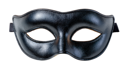 Elegant Black Masquerade Mask for Costume Parties and Events